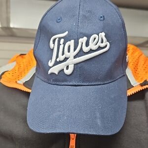 Blue Detriot Tigers Fiesta Tigres Baseball Snapback Cap